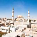 One of the beautiful mosques that make up the city of Madaba