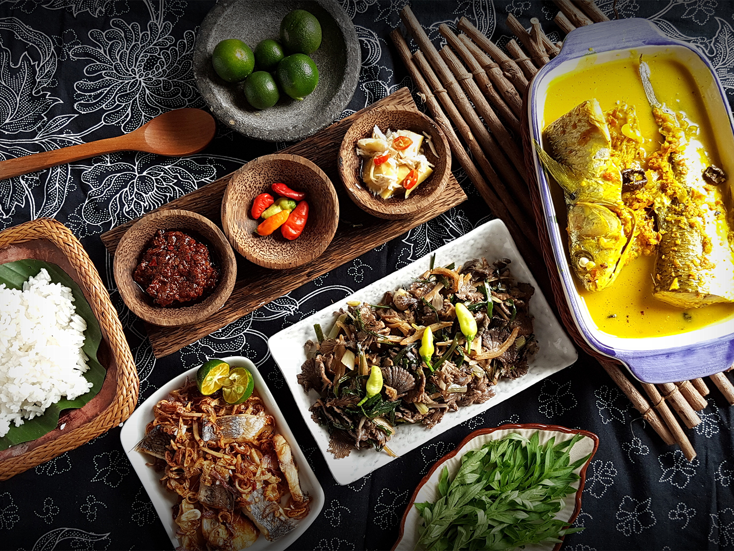 Malay food 3 - rustic travel