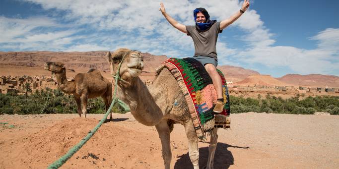 Camel trekking | Sahara Desert | Morocco