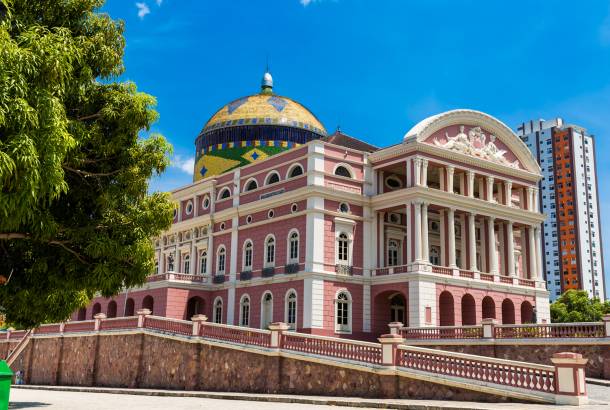 Manaus - Manaus Opera House in Manaus, Brazil