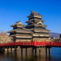 View of Matsumoto Castle from across the water