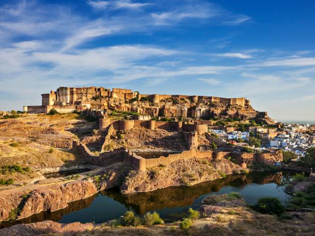 Blue City and Mehrangarh Fort in Jodhpur