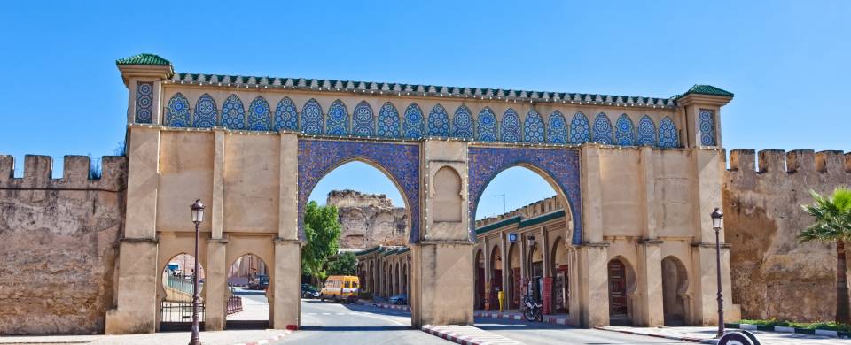 Ancient gate in Meknes