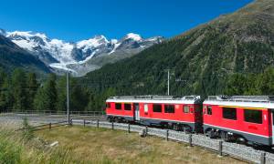 Milan, Lakes & Alps by Train main image - Bernina railway