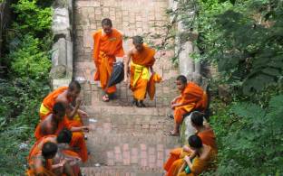 Monks in Luang Prabang | Laos | Southeast Asia