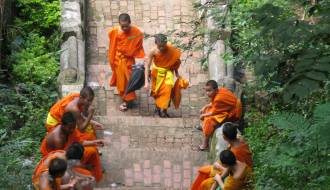 Monks in Luang Prabang | Laos | Southeast Asia