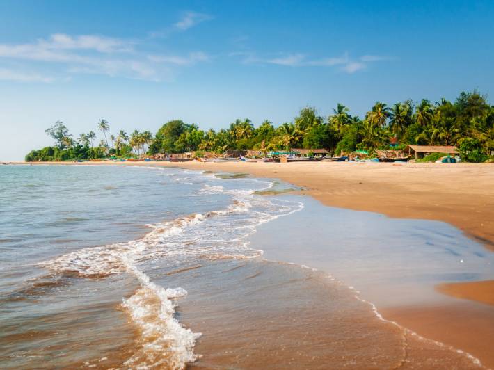 Morjim Beach in Goa