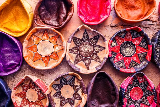 Moroccan leatherware - Top Travel Tips