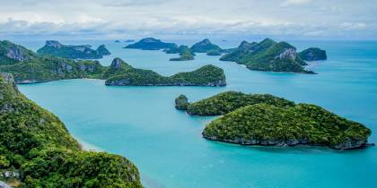 Mu Ko Ang Thong National Marine Park near Ko Samui in Gulf of Thailand