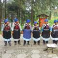 Beautiful waterfall and scenery in Lijiang