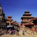 The great monument of Swayambhunath located in Kathmandu