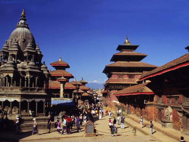 The great monument of Swayambhunath located in Kathmandu