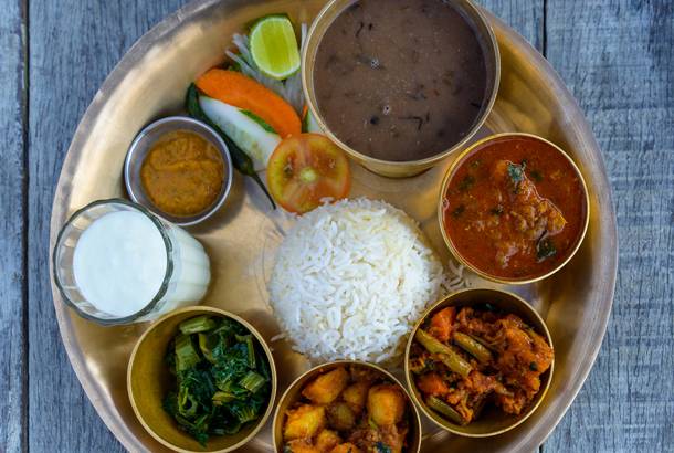 Nepalese Thali meal - Nepal - Top Travel Tips