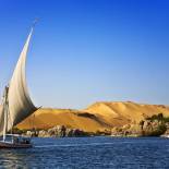 Traditional felucca boat | Egypt