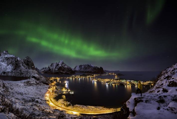 Northern Lights over Lofoten Islands in Norway - Best Time To Visit