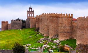 Northern Spain and Porto main - Avila city walls