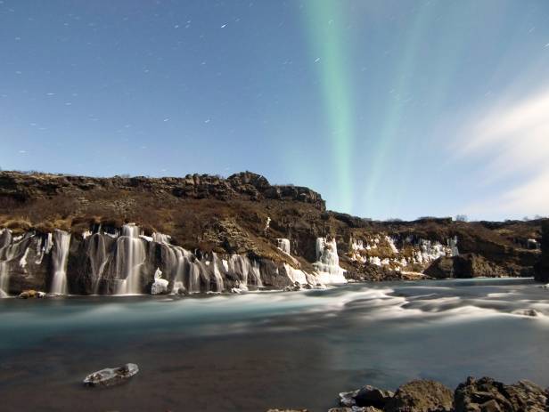 The tiny town of Bourgarnes in the west of Iceland