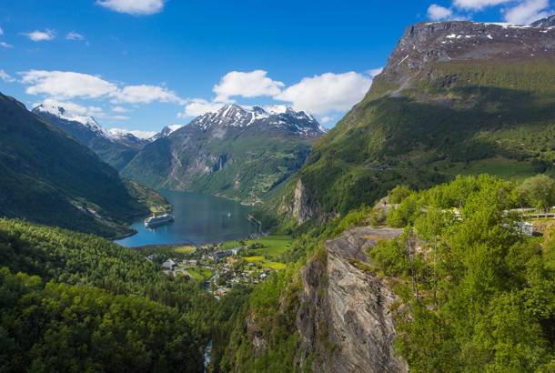 Norway's fjords are beautiful in spring - Best time to visit Europe