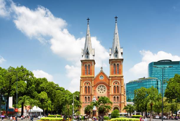 Notre Dame Cathedral in Saigon - Saigon City Stay image