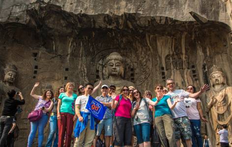 OTG group at Luoyang in China - On The Go Tours