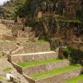 The impressive mountain views of the Sacred Valley in Peru