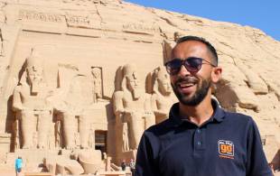 On the Go Guide at Abu Simbel