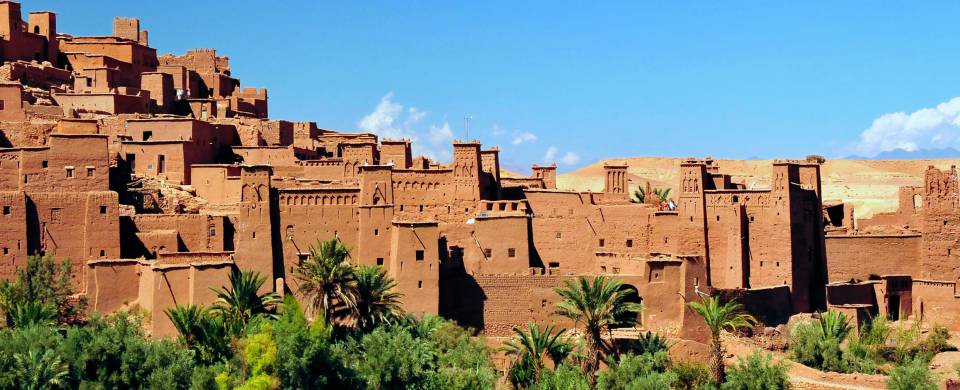 City walls of Ouarzazate
