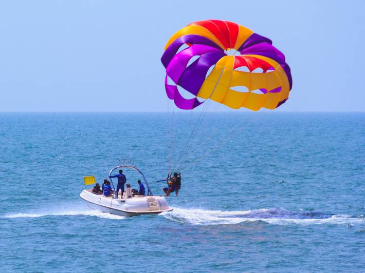 Parasailing in Goa