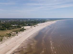 Parnu beach, estonia