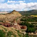 Fort on top of a hill in Gyantse