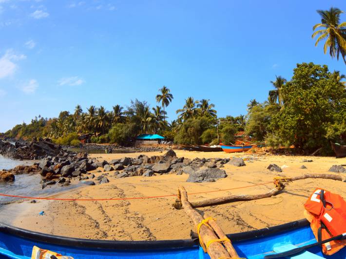 Patnem Beach in Goa