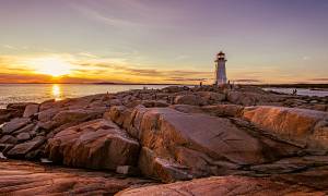 Peggy's cove sunset - Canada