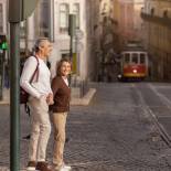 A couple exploring Lisbon | Portugal