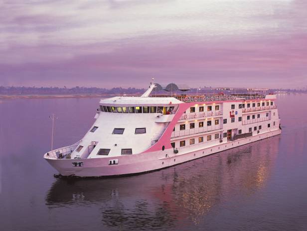 Cruise ship on the River Nile