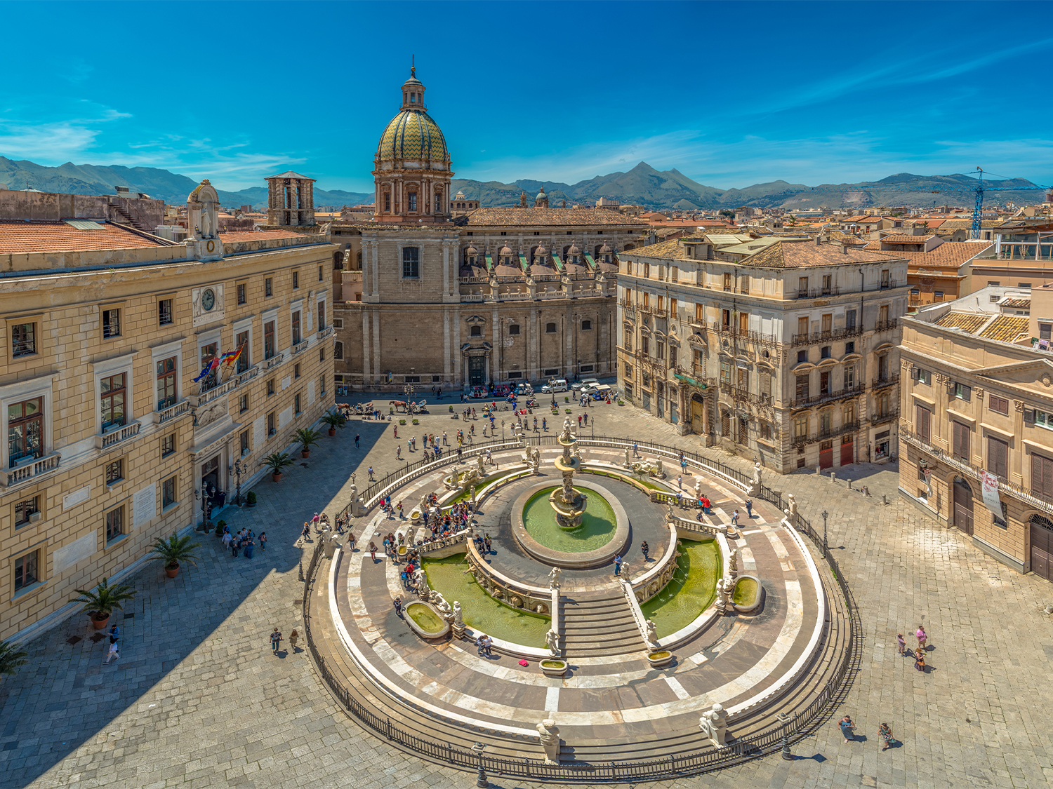The Fontana Pretoria in Sicily