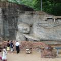 The ancient ruins of Polonnaruwa