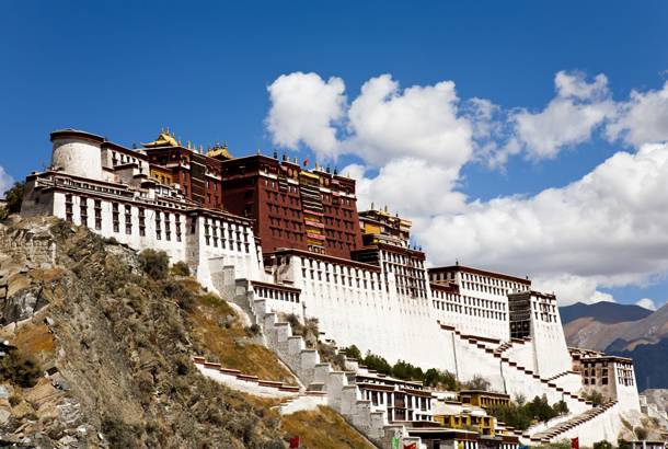 Potala Palace in Lhasa - Best time to visit Tibet