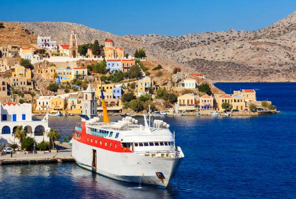 Public ferry in Symi - Greece Travel Tips and Useful Info - On The Go Tours