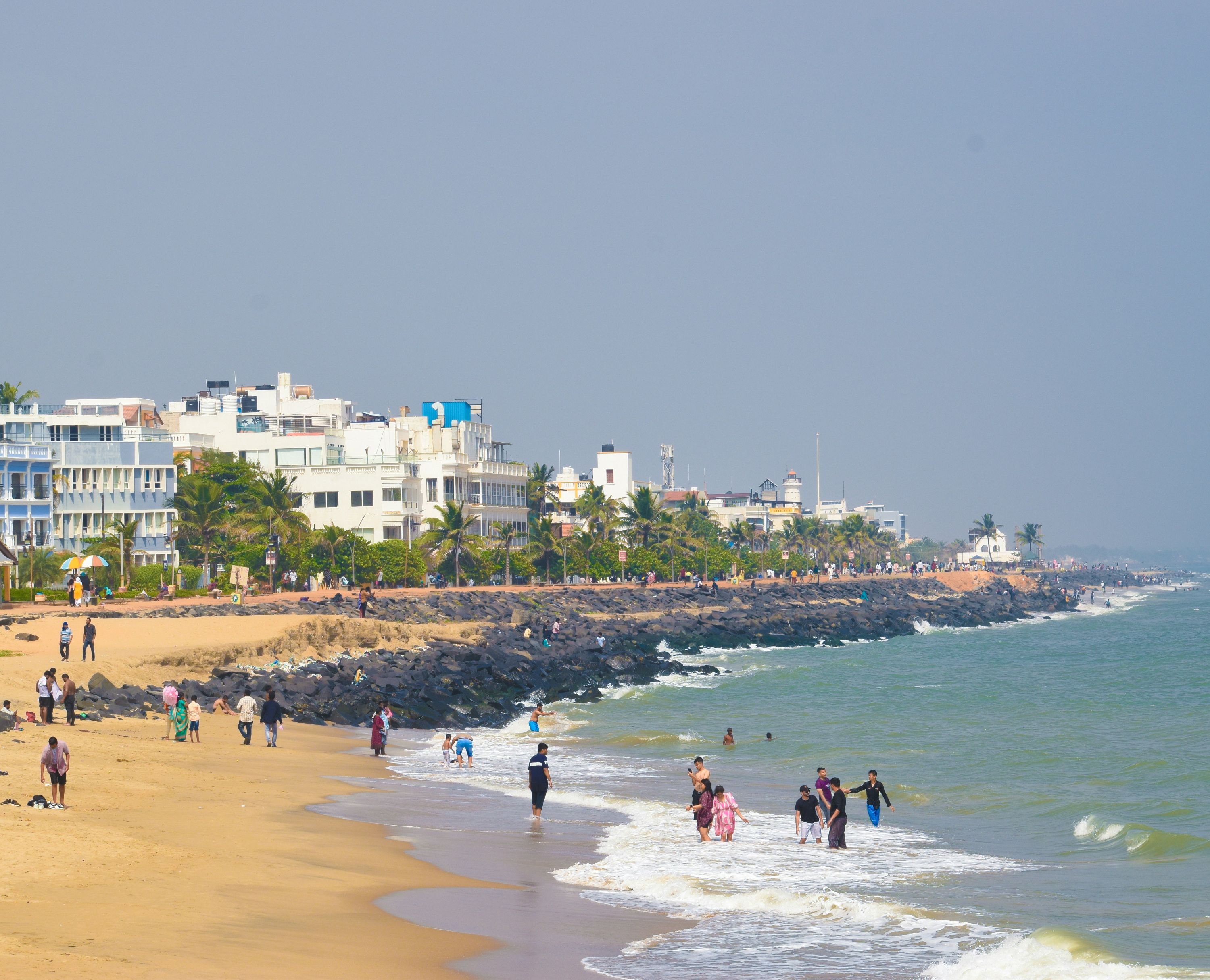 Beach at Pondicherry