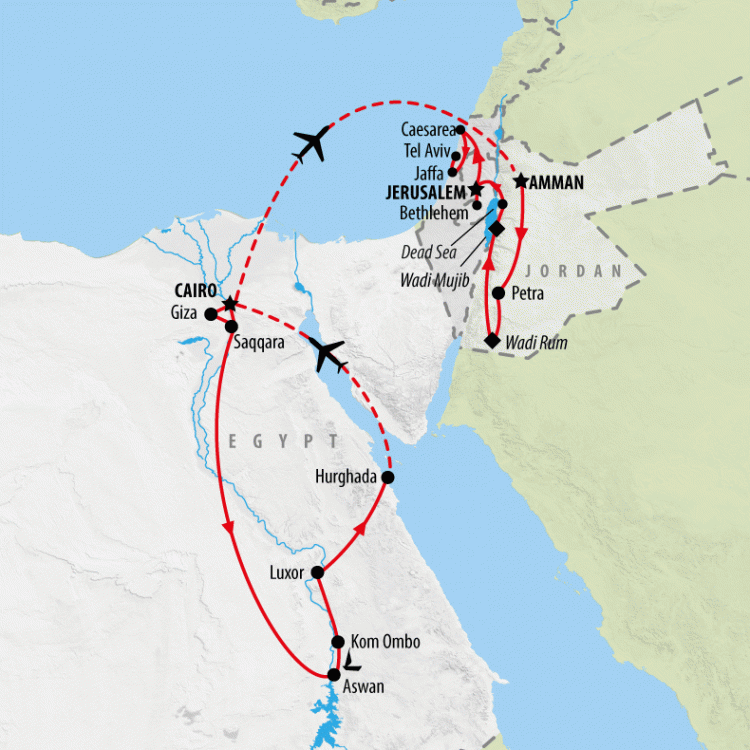 British Travellers Take Note: The Ultimate Guide to Combined Tours in Egypt and Jordan - Experiencing the Magic: Itinerary Suggestions
