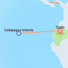 Quito & Galapagos Explorer (Superior) - 5 days Map