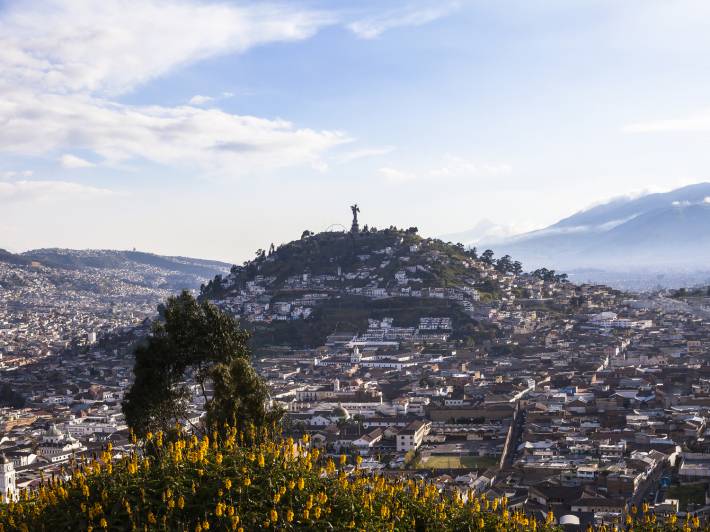 Quito, the capital of Ecuador