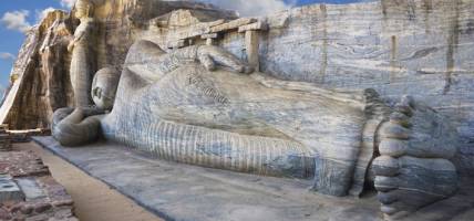 Reclining Buddha at Polonnaruwa (menu image)