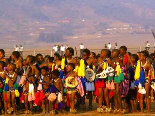 Reed dance in Swaziland - South Africa - On The Go Tours