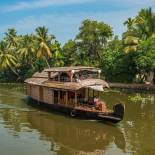 Rice boat in Kerala | India