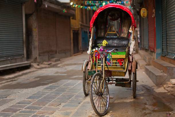Rickshaw in Kathmandu - Nepal - Top Travel Tips