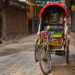 Our top travel tip for Nepal - use rickshaws to get around Kathmandu