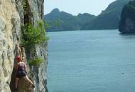 Rock climbing in Halong Bay | Vietnam | Southeast Asia