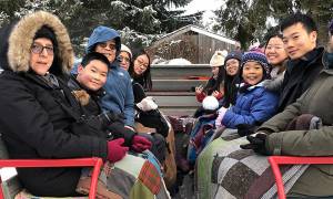 Rockies Christmas premium main - banff sleigh ride - DONT USE ON OTHER TOURS