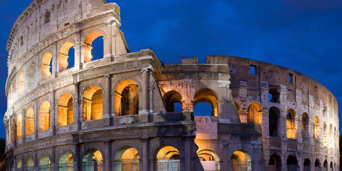 Roman Colosseum at night | Milan | Italy | On The Go Tours